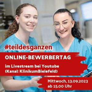 Bild Vorschau Video zum  Bewerbertag 2023 bei Youtube