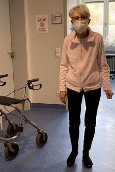 Bild Patientin nach der OP