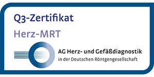 Q3 Zertifikat Herz MRT AG Herz und Gefäßdiagnostik in der Deutschen Röntgengesellschaft