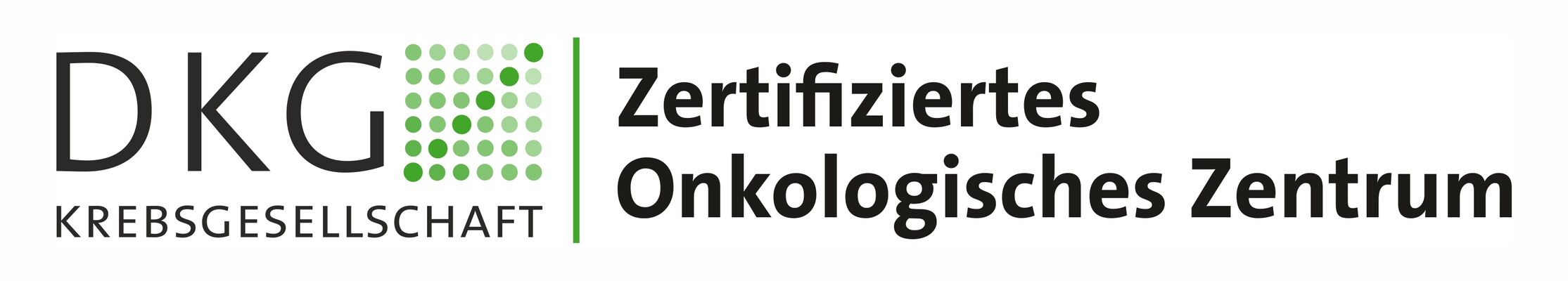 Logo Zertifikat DKG Krebsgesellschaft Onkologisches Zentrum