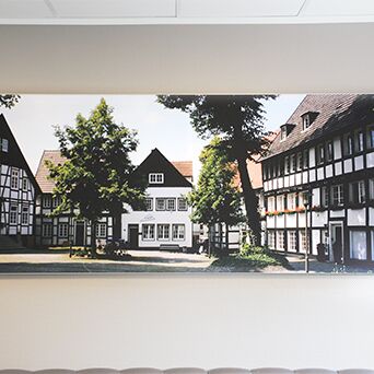 Aufnahme von Bild Fachwerkhäuser