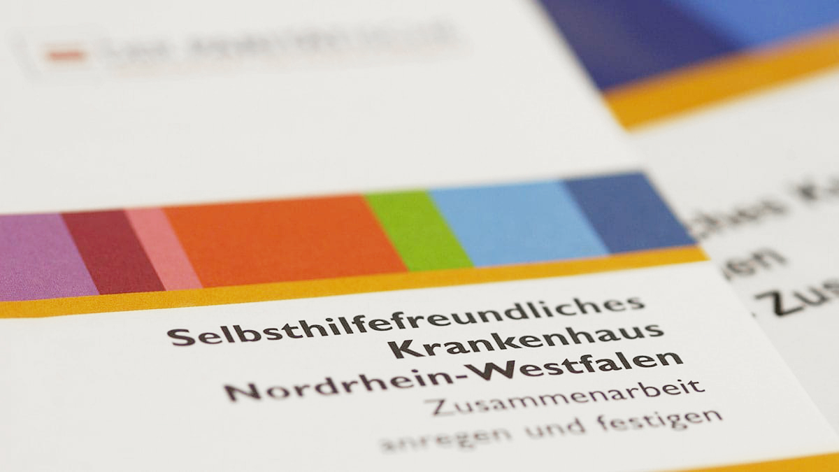 Bild der Broschüre Selbsthilfefreundliches Krankenhaus