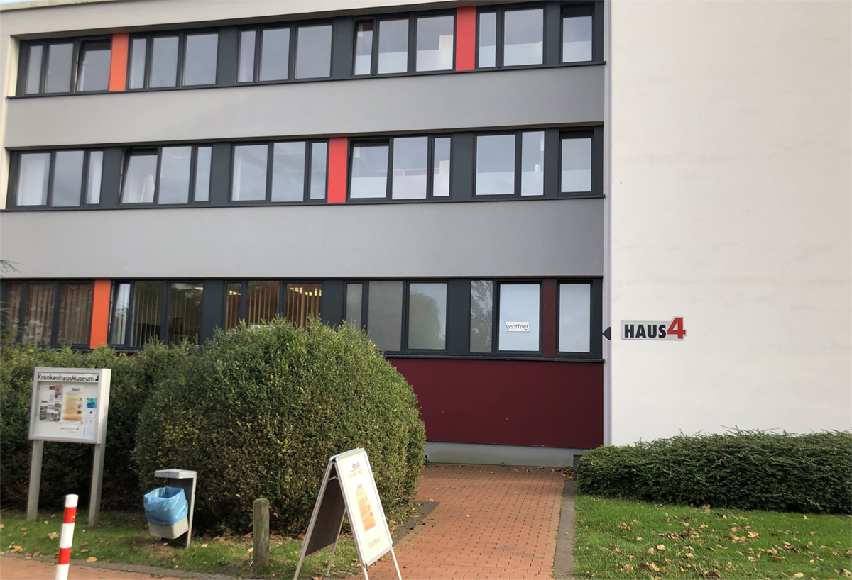 Bild Eingang Krankenhausmuseum