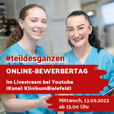 Bild Vorschau Video zum  Bewerbertag 2023 bei Youtube