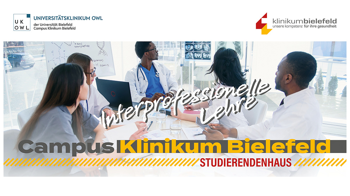 Bild Interprofessionelle Lehre Studierende beim Lernen